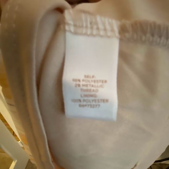 LC Lauren Conrad Smocked Flutter-Sleeve Dress M - Picture 2 of 6